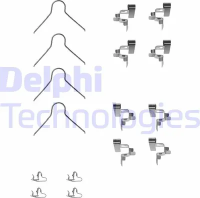 Image de Kit d'accessoires, mâchoire de frein à disque