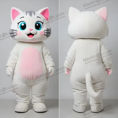 Produktbild von Schneewittchen-Runde MASTICOT Katzen-Maskottchen