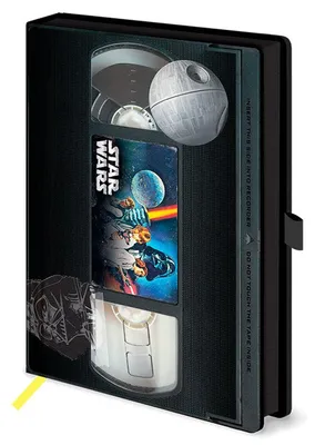 Produktbild von Star Wars VHS premium A5 notebook