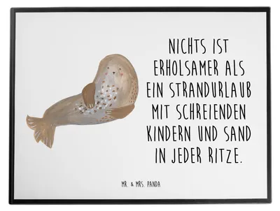 Produktbild von Mr. & Mrs. Panda Schreibunterlage Sommerchaos - Weiß - Geschenk, schreibtischunterlage, bastelunterlagen, tischschutzmatte, Lebensfreude, Sommerferien Abschiedsgeschenk