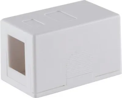Image de shiverpeaks ®-BASIC-S--Boîtier de raccordement Keystone, blanc (BS08-10115)