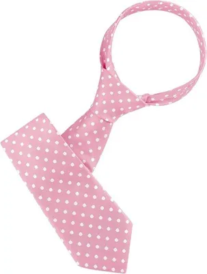 Image de Cravate à pois rose, 145 cm, accessoire pour homme.