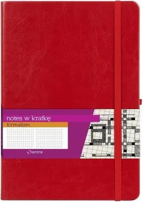 Immagine prodotto di Taccuino A4 a quadretti Formalizm rosso
