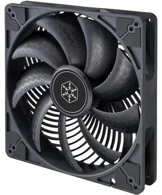 Produktbild von SST-AP184i-PRO 180x180x32 (schwarz, 180 mm)
