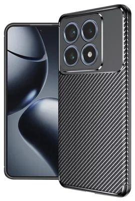 Zdjęcie produktu dla Techsuit CarbonFiber etui do Xiaomi 14T Pro – czarne (Black)