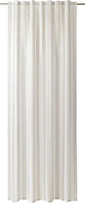 Produktbild von Verdeckter Schlaufenschal - 140 x 245 cm - Creme - breite Längsstreifen - halbtransparent