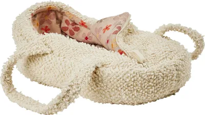 Produktbild von Smallstuff Puppen Liegewanne Off White Bouclé