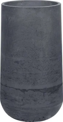 Zdjęcie produktu dla Donica Betonowa Zewnętrzna Na Dwór Z Otworami Zadora BOWL H 50x90 cm grafitowy