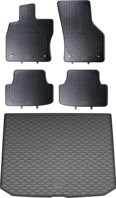 Produktbild von Gummi Fußmatten + Kofferraumwanne Set für Audi A3 8VA Sportback, Bj. 2013-