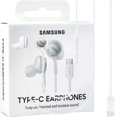Immagine prodotto di Samsung EO-IC100BWEGEU Auricolari con Connettore di Tipo C Bianco