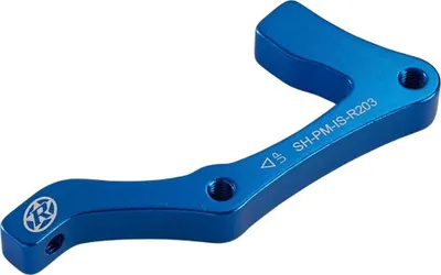 Productafbeelding van Adapter voor schijfrem, Reverse IS-PM Blue, 203mm, achter, artikelnummer 02052