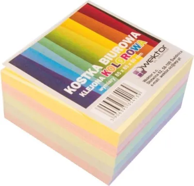 Obrázok produktu pre Farebná lepená kocka 85x85mm 5cm