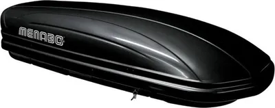 Productafbeelding van Menabo | Dakbox - zwart - 164x79x36 cm - 400 liter - draagvermogen 75 kg - voorzien van diefstalbeveiliging