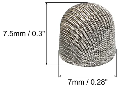 Produktbild von 12 Stš¹ck Stylus Stiftspitzen Leitf?hig Netz Faser Kapazitiv Touchscreen Stifte Spitze Universal Ersatz 7mm