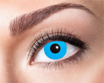 Produktbild von Eyecatcher Motivlinsen - farbige 3-Monats-Kontaktlinsen | m12 - Blue Elfe