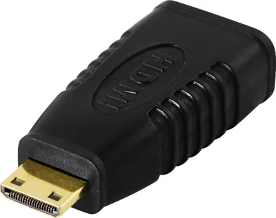 Obrázek produktu pro DELTACO HDMI adaptér, mini samec na samice, černý