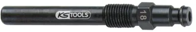 Produktbild von KS TOOLS Glühkerzen Adapter, M10x1,0 mit Außengewinde, Länge 75 mm ( 150.3678 )