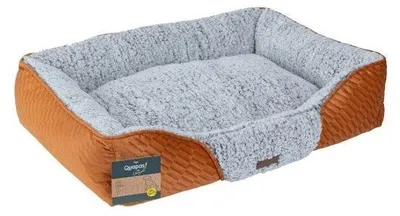 Productafbeelding van Quapas! Zelf-Verwarmend Bed Bruin S - 61x48x18CM