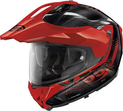 Obrázek produktu pro Helma X-Lite X-552 Ultra Carbon Hillside N-Com, černá/červená, XL (62)