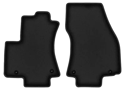 Immagine prodotto di Tappetini anteriori in moquette per Opel Zafira A 1999-2005 (monovolume) – 2 pezzi, neri, su misura – Wielganizator DURBAN
