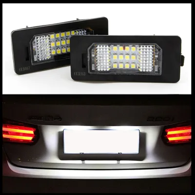 Produktbild von LED PREMIUM Kennzeichenbeleuchtung für BMW F10 F11 F30 F31 F32 F34 F25 F48 E84