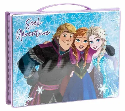 Produktbild von Frozen Mal-Schreinset, 52-teilig für Kinder
