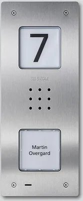 Produktbild von SIEDLE CAU 850-1-0 E Audio-Türstation Siedle Compact Unterput (210009117-00)
