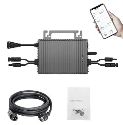 Obrázok produktu pre Solárne meniče, kompatibilita s inteligentnými zariadeniami, bezpečnostná  VDE, model NBQ-800W, 230V, 22-50V