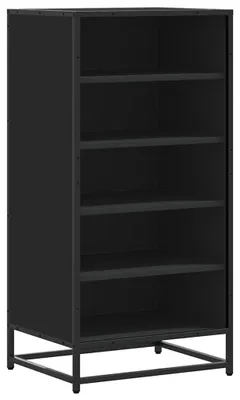 Obrázek produktu pro vidaXL Stojan na boty černý 48x38x97,5 cm materiál na bázi dřeva