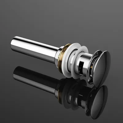 Immagine prodotto di doporro Piletta di Scarico, Set di Pilette per Lavabo Valvola Push Up con Funzione Troppopieno PU04