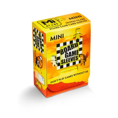 Produktbild von Board Game Sleeves American Size Matte, Clear (50 Stück )