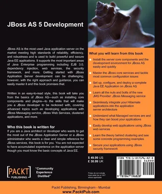 Produktbild von Jboss as 5 Development