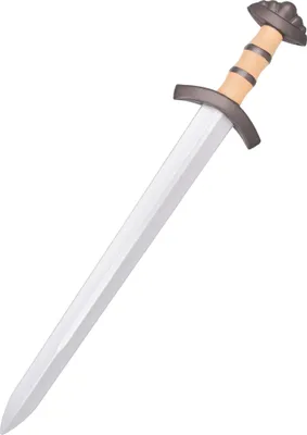 Produktbild von LARP Kinder Wikinger Schwert, Polsterwaffe, 63 cm „Leifr“