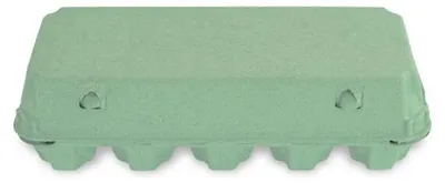 Produktbild von 154x Eierverpackungen für 10 Eier dunkelgrün . für S M L