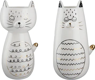 Zdjęcie produktu dla Gilde Keramik Vase Katze "Sleepy" VE 4 so 32365