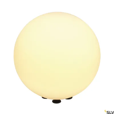 Zdjęcie produktu dla Rotoball Lampa podłogowa kula biała okrągła Ø40 cm IP44 E27