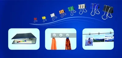 Obrázok produktu pre MAUL Sklopné svorky mauly® Pružinová oceľ Kov 12 kusov 13 mm červená žltá modrá zelená biela strieborná