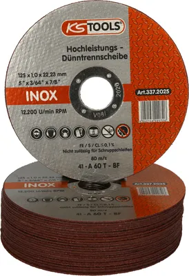 Produktbild von KS Tools Hochleistungs-Dünntrennscheibe, 25 Stück