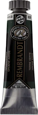 Zdjęcie produktu dla Tubka farby olejnej Rembrandt 15 ml Green Earth 629