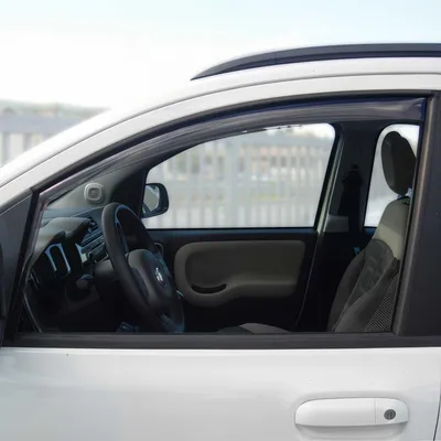 Produktbild von Windabweiser Regenabweiser für Fiat Panda 2012-2025 Dunkel Acryl 2tlg