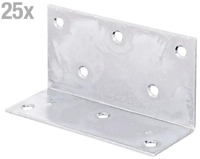 Produktbild von Alberts Breitwinkel | sendzimirverzinkt | 60 x 40 x 115 mm | 25er Set