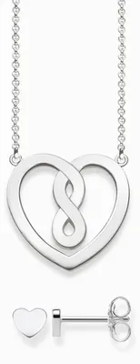 Produktbild von Thomas Sabo Kette und Ohrstecker Herz SET0561-001-21-L42V