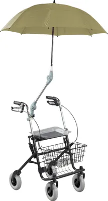 Produktbild von Premium Rollatorschirm Rolko Protektor Farbe Gelb-Grau