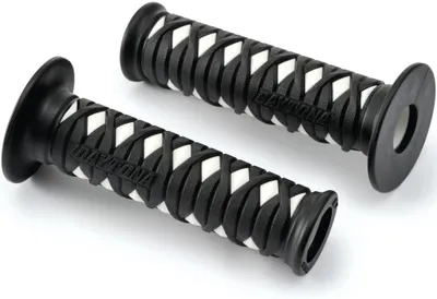 Produktbild von Daytona Griffgummi Katana schwarz / weiß