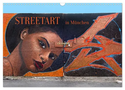 Produktbild von Streetart in München (Wandkalender 2027 DIN A3 quer), CALVENDO Monatskalender
