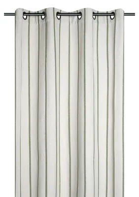 Zdjęcie produktu dla Zasłona bawełniana w paski TROPE, 135 x 260 cm