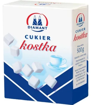 Zdjęcie produktu dla Diamant cukier biały kostka 500g