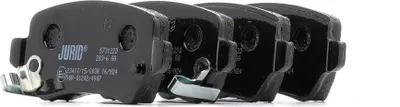 Produktbild von JURID Bremsbeläge Satz Hinten für OPEL ZAFIRA B (A05) 573122D