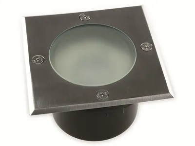 Produktbild von ChiliTec 21629 Bodenleuchte "BEL GX53 Q", 4eckig 12x12x7cm, IP65, GX53 Fassung