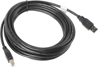 Obrázek produktu pro Lanberg Kabel Usb-A(M)->Usb-B(M) 2.0 5M Schwarz